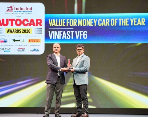 Vinfast VF 6 nhận giải “mẫu xe đáng tiền nhất năm” tại Autocar India Awards 2026