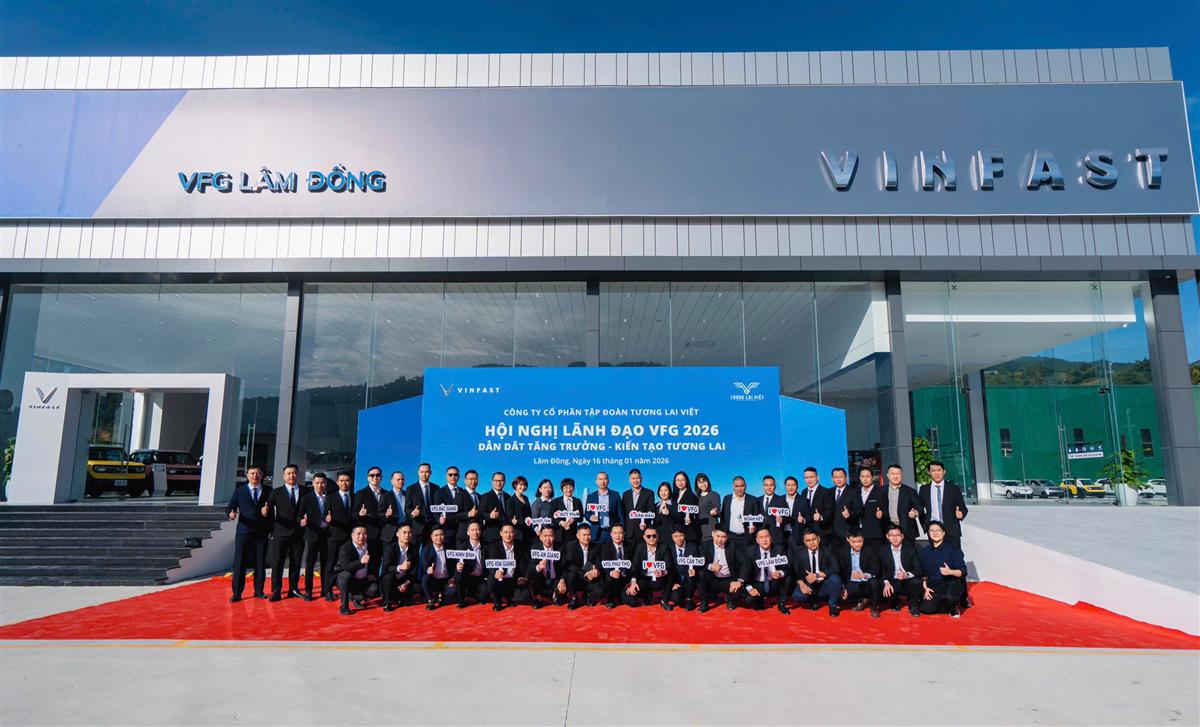 Tập thể ban lãnh đạo VFG Group