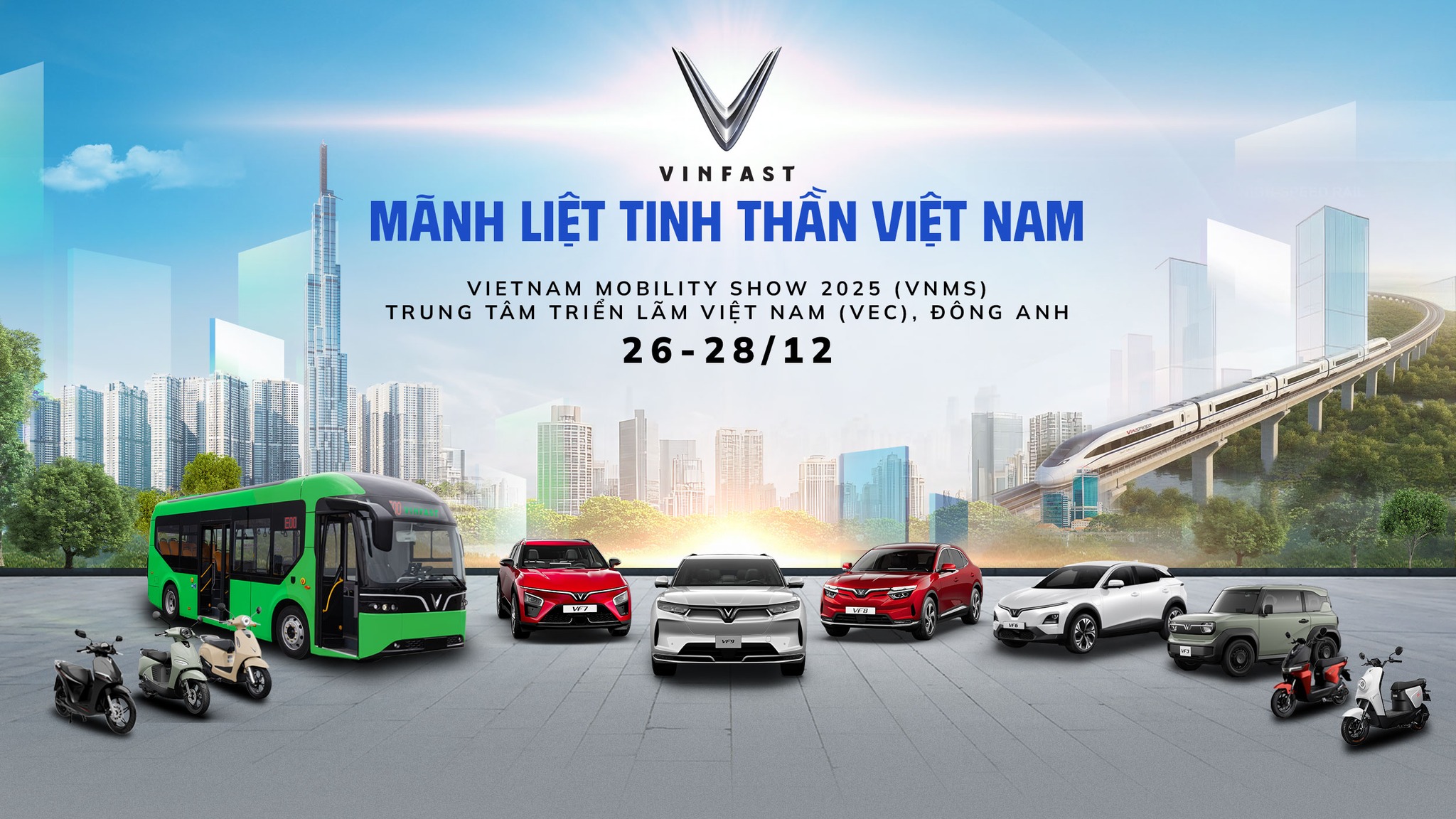 VinFast góp mặt tại Vietnam Mobility Show 2025 với hệ sinh thái xanh ...